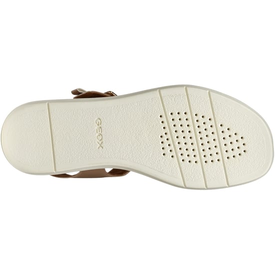 Geox D CAMALEI Synthetisch Polyurethaan Vrouwen Karamel Sandalen - Image 3