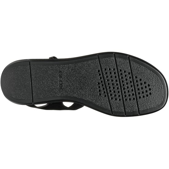Geox D CAMALEI Synthetische Polyurethaan Dames Zwarte Sandalen - Image 3