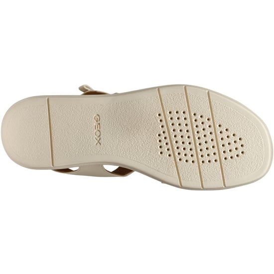 Geox D CAMALEI Synthetische Polyurethaan Dames Papyrus Sandalen - Image 3