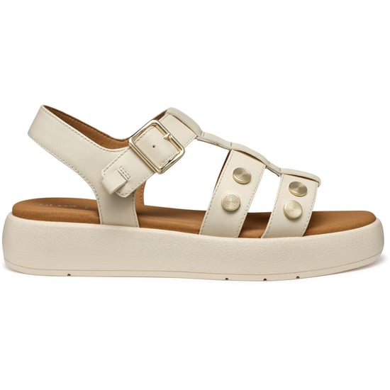 Geox D CAMALEI Synthetische Polyurethaan Dames Papyrus Sandalen - Image 5