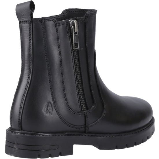 Hush Puppies Liana Leren Meisjes Zwarte Laarzen - Image 2