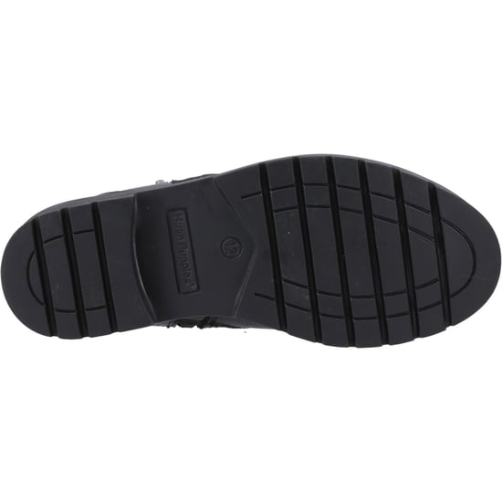 Hush Puppies Liana Leren Meisjes Zwarte Laarzen - Image 3