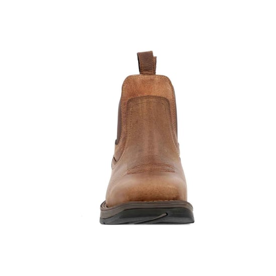 Durango Rode Dirt Rebel Leren Heren Old Town Bruin/Tan Enkelboots - Image 2