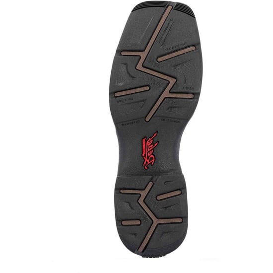 Durango Rode Dirt Rebel Leren Heren Old Town Bruin/Tan Enkelboots - Image 3