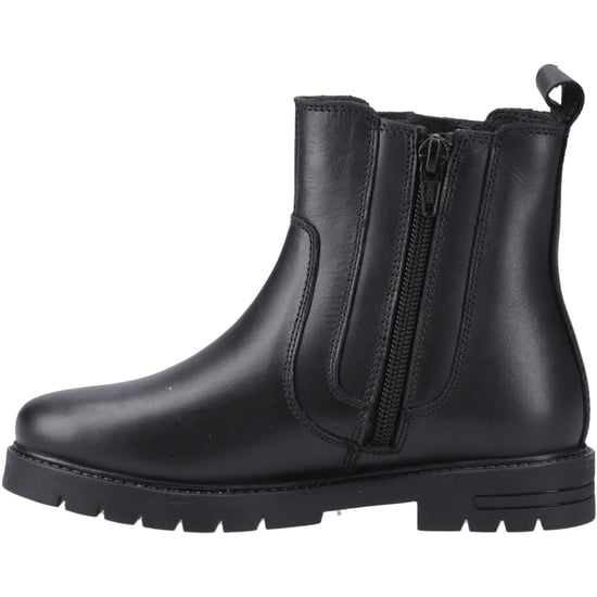 Hush Puppies Liana Leren Zwarte Meisjeslaarzen - Image 4