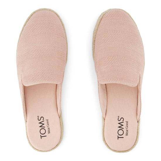 TOMS Santiago Mule Textiel Dames Lichtroze Muiltjes - Image 4