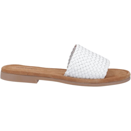 Hush Puppies Hetty Slide Leren Dames Witte Sandalen - Image 5