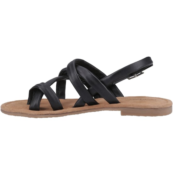 Hush Puppies Hope Leren Dames Zwarte Sandalen - Image 4
