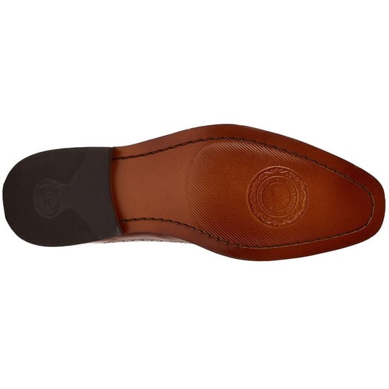 Base London Havisham Leren Heren Tan Derby Schoenen - Image 2