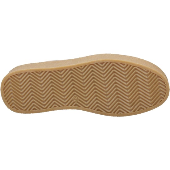 Hush Puppies Bridie Suède Leren Dames Taupe Moccasins Schoenen - Image 3