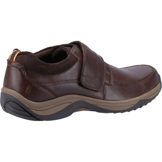 Hush Puppies Douglas Leren Heren Koffie Mocassins Schoenen - Image 2