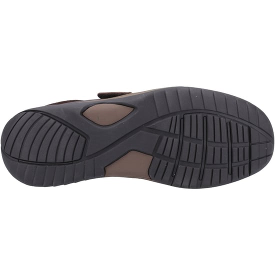 Hush Puppies Douglas Leren Heren Koffie Mocassins Schoenen - Image 3