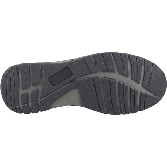 Hush Puppies Nelson Leren Heren Zwarte Veterschoenen - Image 3