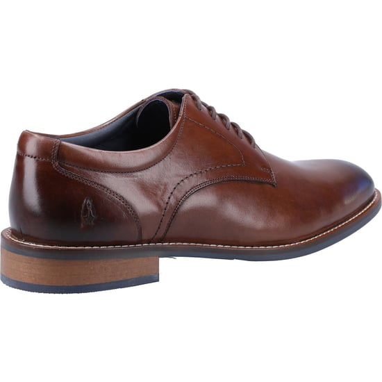 Hush Puppies Damien Veterschoenen van Leer voor Mannen in Chocolade - Image 2