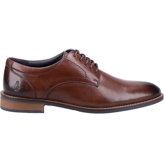 Hush Puppies Damien Veterschoenen van Leer voor Mannen in Chocolade - Image 4