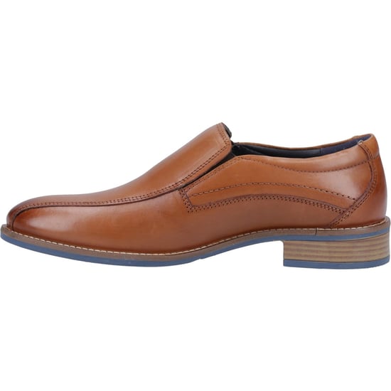 Hush Puppies Donovan Leren Heren Tan Instappers - Image 4