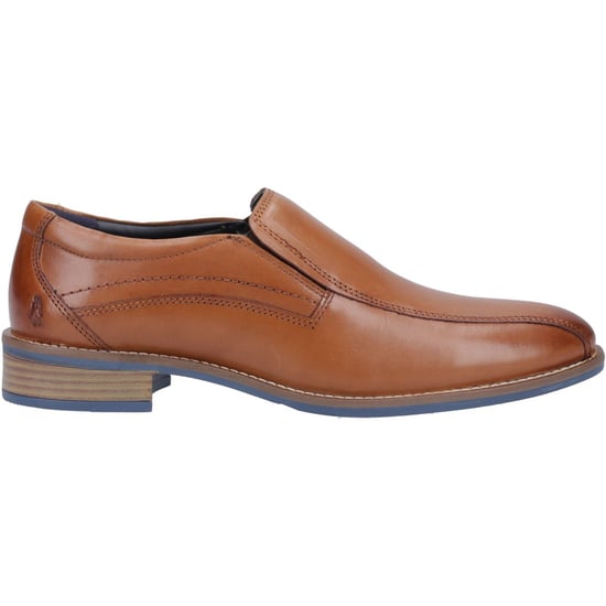 Hush Puppies Donovan Leren Heren Tan Instappers - Image 5