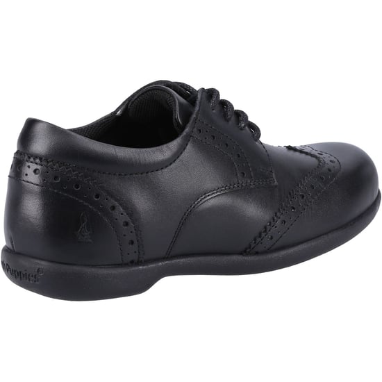 Hush Puppies Bridget SNR Meisjes Zwarte Brogues - UK 6 - Image 2