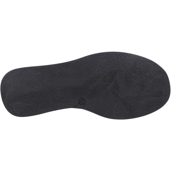Hush Puppies Bex Wedge Nubuck Dames Zwarte Wedge Sandalen - Image 3