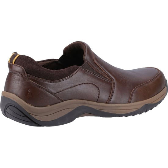Hush Puppies Donald Leren Mannen Koffie Moccasins Schoenen - Image 2