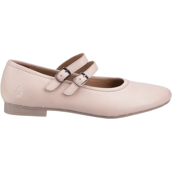 Hush Puppies Nancy Mary Jane Leren Dames Blush Ballerina's - Image 5