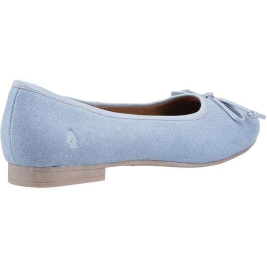 Hush Puppies Naomi Textiel Dames Denim Ballerina's - Image 2