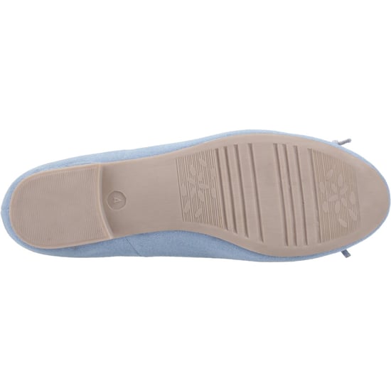 Hush Puppies Naomi Textiel Dames Denim Ballerina's - Image 3