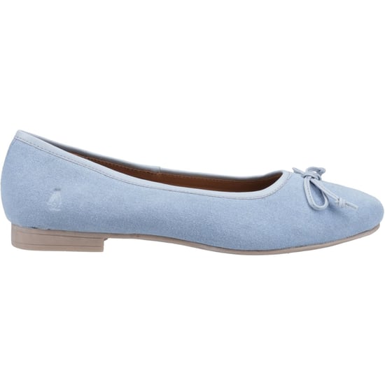 Hush Puppies Naomi Textiel Dames Denim Ballerina's - Image 5