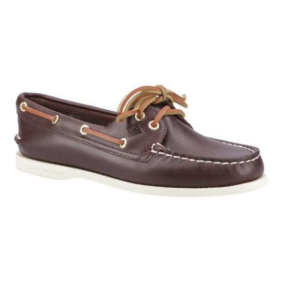 Sperry Authentieke 2 Oog Leren Heren Bruine Boten Schoenen - Image 6