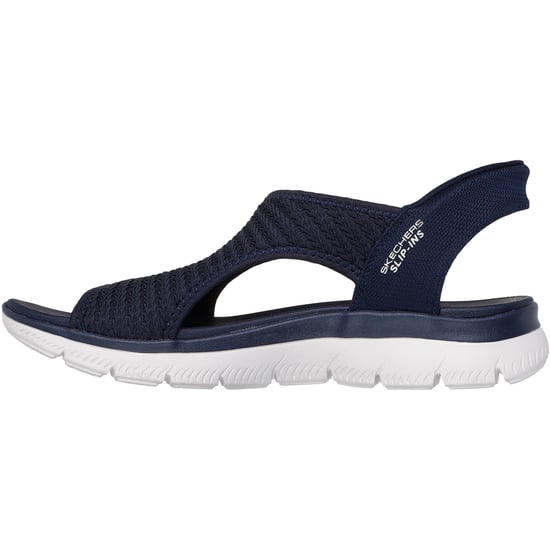 Skechers Summits Sweetly Evolved Textiel Dames Navy Sandalen - Image 4