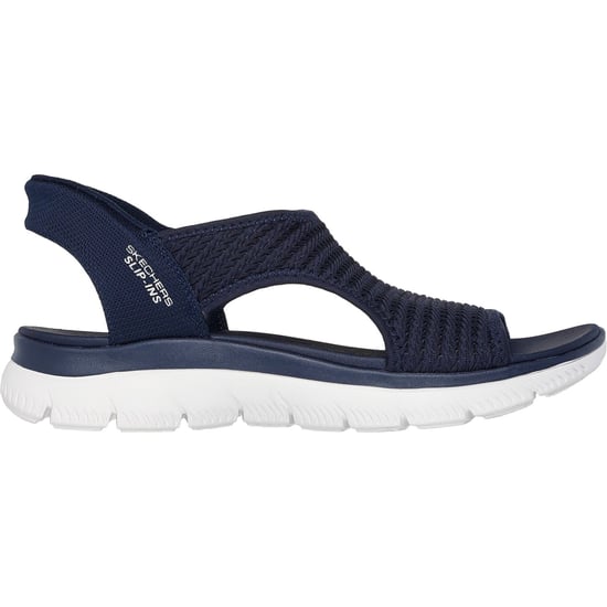 Skechers Summits Sweetly Evolved Textiel Dames Navy Sandalen - Image 5