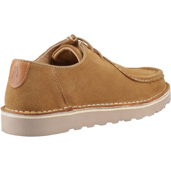 Hush Puppies Otis Suede Heren Tan Veterschoenen - Image 2