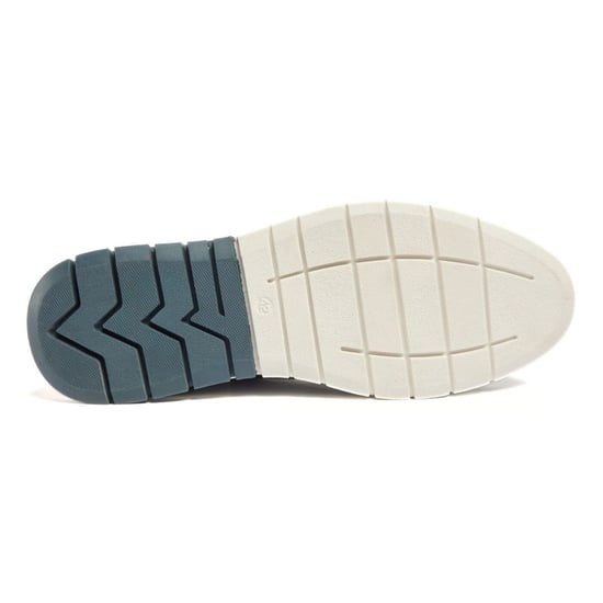 Pod Merlin Leren Heren Navy Veterschoenen - Image 3