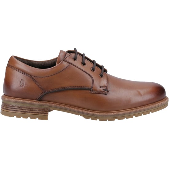 Hush Puppies Richie Leren Herenschoenen in Tan met Veters - Image 5