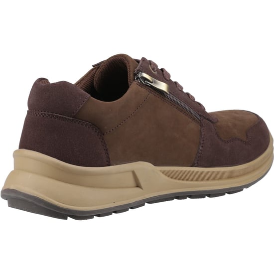 Hush Puppies Alexander Leren Heren Bruine Veterschoenen - Image 2