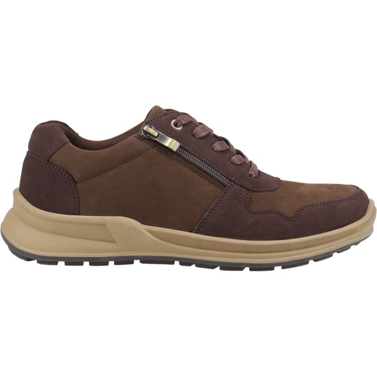 Hush Puppies Alexander Leren Heren Bruine Veterschoenen - Image 5