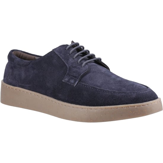 Hush Puppies Rafael Suède Heren Navy Veterschoenen - Image 1
