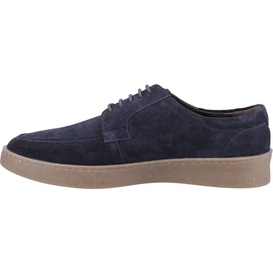 Hush Puppies Rafael Suède Heren Navy Veterschoenen - Image 4