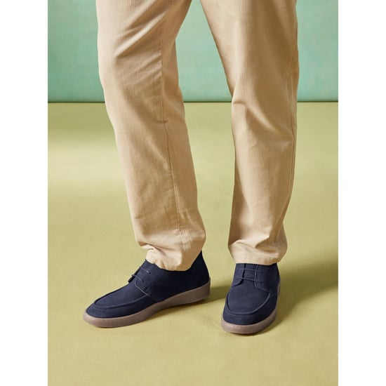 Hush Puppies Rafael Suède Heren Navy Veterschoenen - Image 6