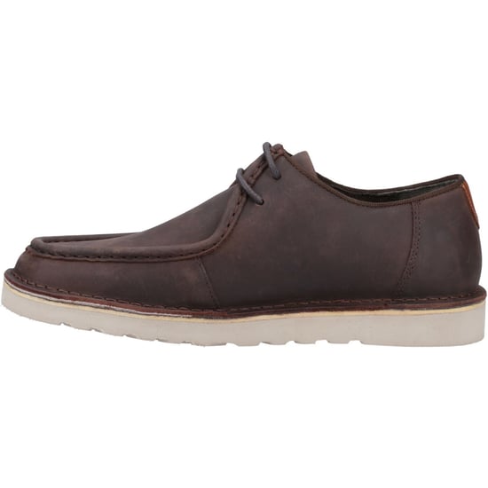 Hush Puppies Otis Leren Heren Bruine Veterschoenen - Image 4