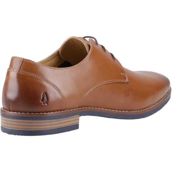 Hush Puppies Mike Leren Heren Lichtbruine Veterschoenen - Image 2