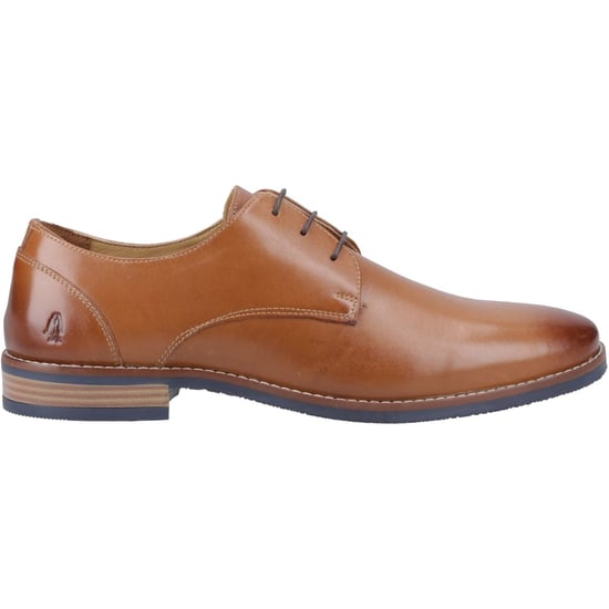 Hush Puppies Mike Leren Heren Lichtbruine Veterschoenen - Image 5