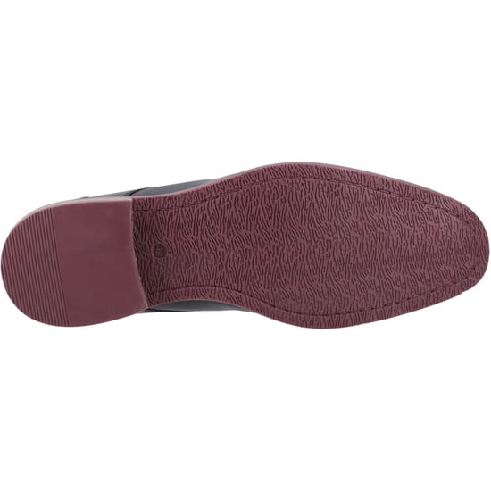 Hush Puppies Mike Leren Heren Zwarte Veterschoenen - Image 3