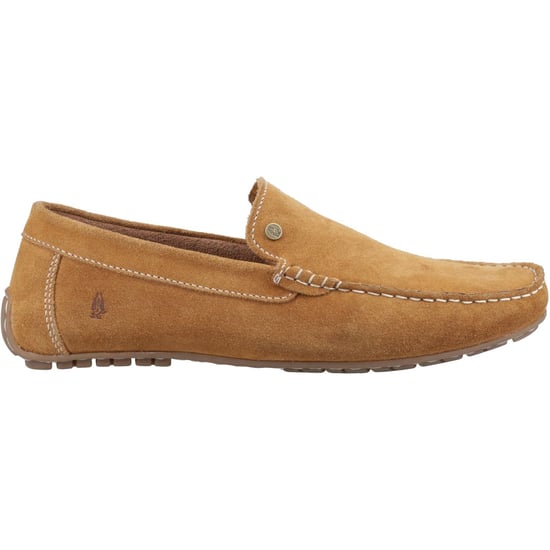 Hush Puppies Ralph Suede Leren Heren Tan Instappers - Image 5