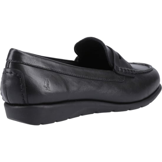 Hush Puppies Shelby Leren Dames Zwarte Instappers - Image 2