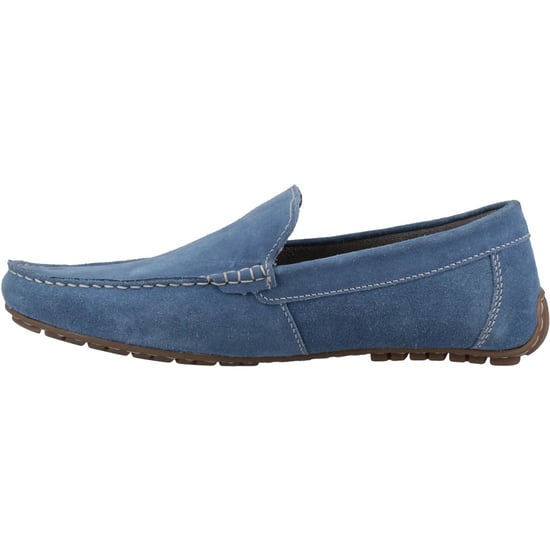 Hush Puppies Ralph Suède Leren Mannen Blauwe Instappers - Image 4