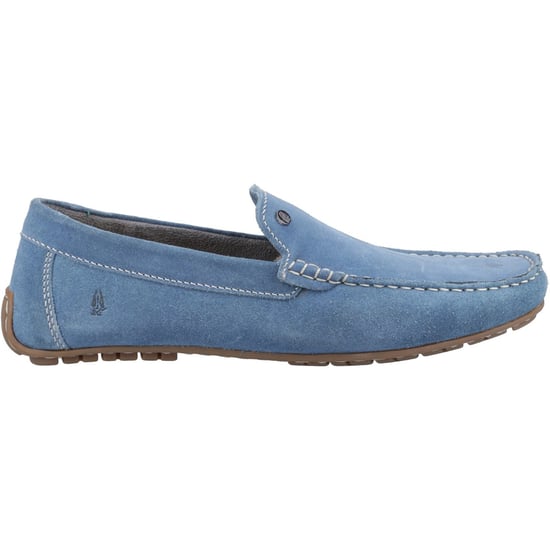 Hush Puppies Ralph Suède Leren Mannen Blauwe Instappers - Image 5