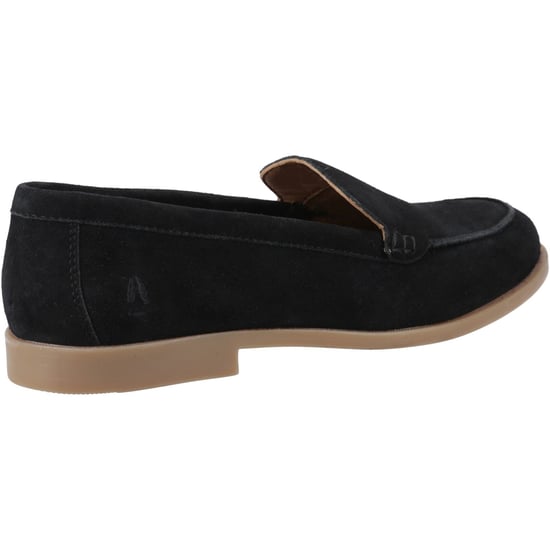 Hush Puppies Natasha Leren Dames Zwarte Instappers - Image 2
