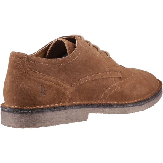 Hush Puppies Samson Leren Heren Tan Brogues Schoenen - Image 2