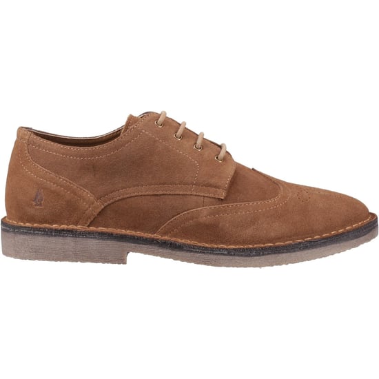 Hush Puppies Samson Leren Heren Tan Brogues Schoenen - Image 5
